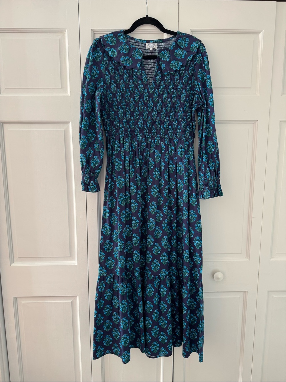 Pink City Prints Maxi Dress